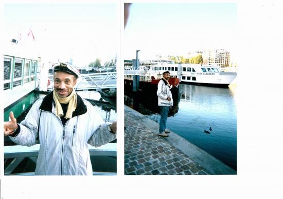 Paris sur Seine /Captain Freddy au port de javel