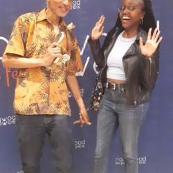 Nollywoodweek festival afrocine with Aprilwambui